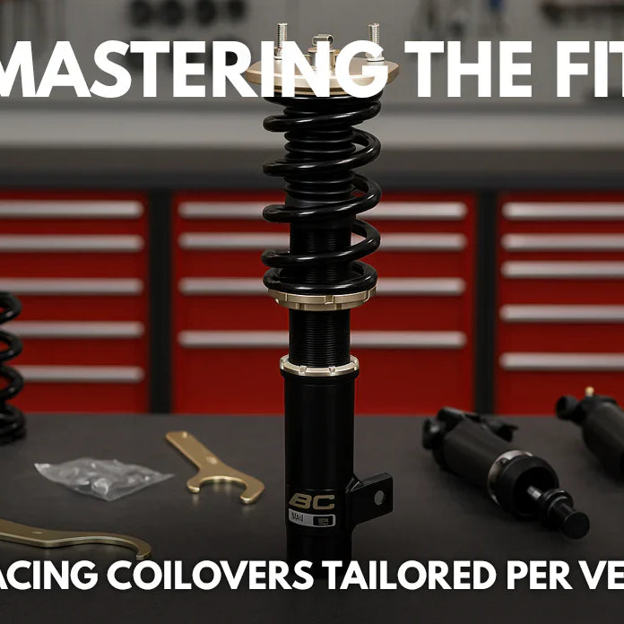 BC Racing Coilovers: Built for Your Car—Custom Fits and Swift Spring Upgrades