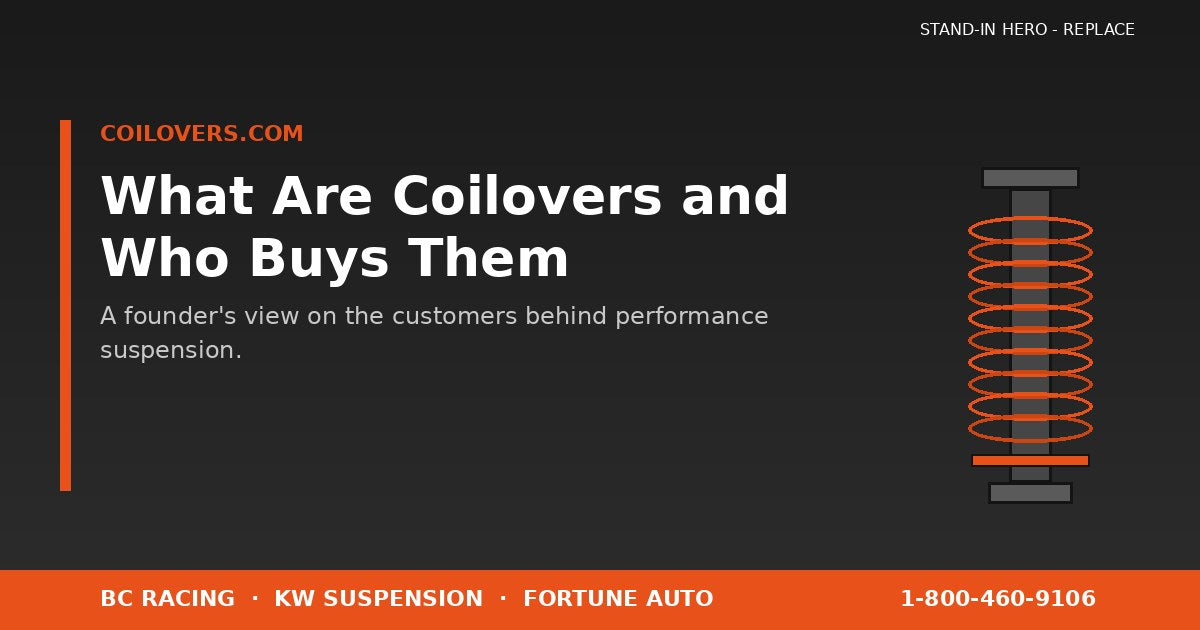 What Are Coilovers and Who Buys Them