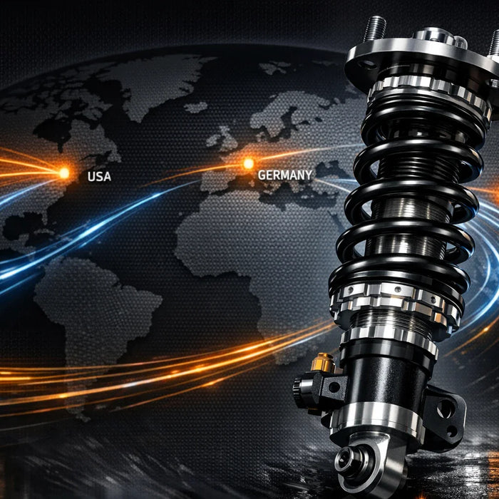 The Hidden Logistics of Handling: Understanding the Global Supply Chain of Coilover Manufacturers