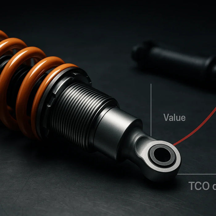 The Coilover TCO Calculator: Why Your 'Expensive' Suspension is Actually Cheaper