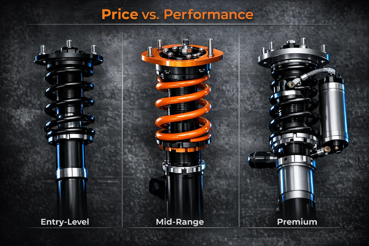 The Definitive Coilover Market Guide: Decoding Brands by Application and Price