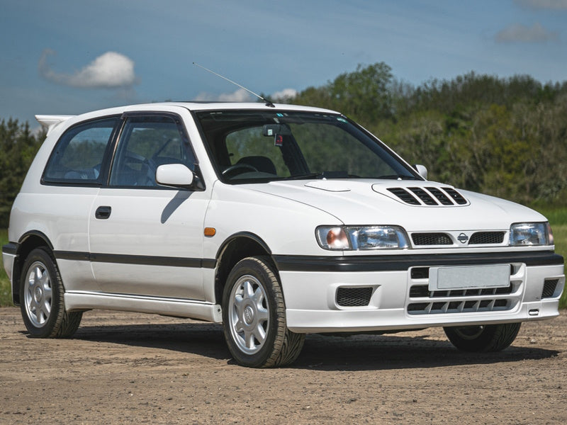 1990 Nissan Pulsar GTI-R white coupe