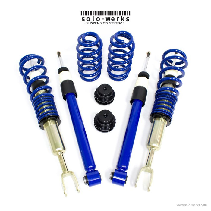 2001-2008 - AUDI - A4 Avant 2WD & Quattro, All Engines, Non-S4 - 8E/B6-B7 - Solo-Werks Suspension Coilovers