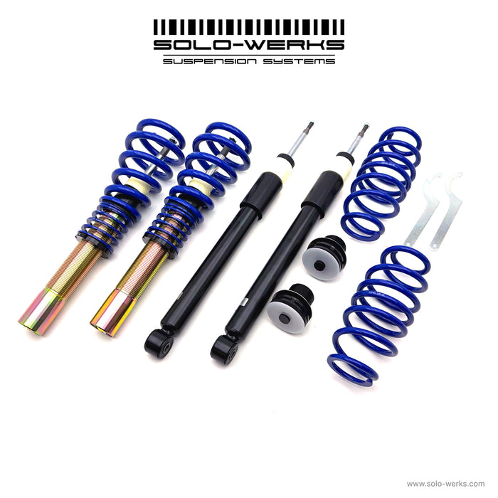 2008-2015 - AUDI - A4 Quattro Sedan, Allroad, Avant & S4/S4 Avant (Incl. Convertible) - B8 - Solo-Werks Suspension Coilovers