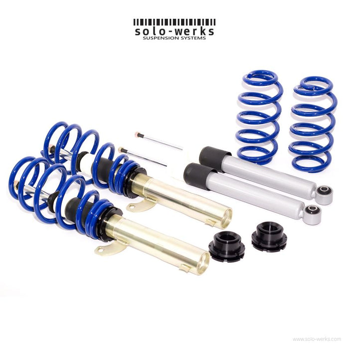 2011-2018 - VW - Jetta Sport Wagen (With Multi-Link Rear Suspension) - MK6 - Solo-Werks Suspension Coilovers