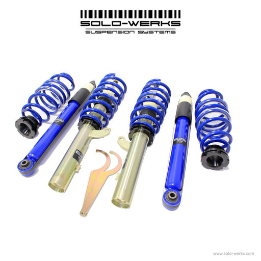 2019-2021 - VW - Jetta (55mm Front Strut Tube - With Torsion Beam Rear Suspension) - MK7/A7 - Solo-Werks Suspension Coilovers