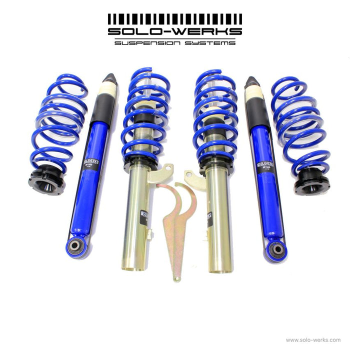 2019-2021 - VW - Jetta (50mm Front Strut Tube - With Torsion Beam Rear Suspension) - MK7/A7 - Solo-Werks Suspension Coilovers