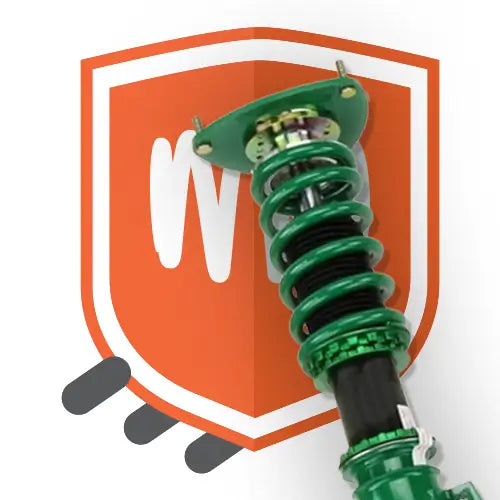 Upcart shipping protection with shield and tein coilover