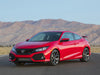 2019 Honda Civic Sdn red coupe on road