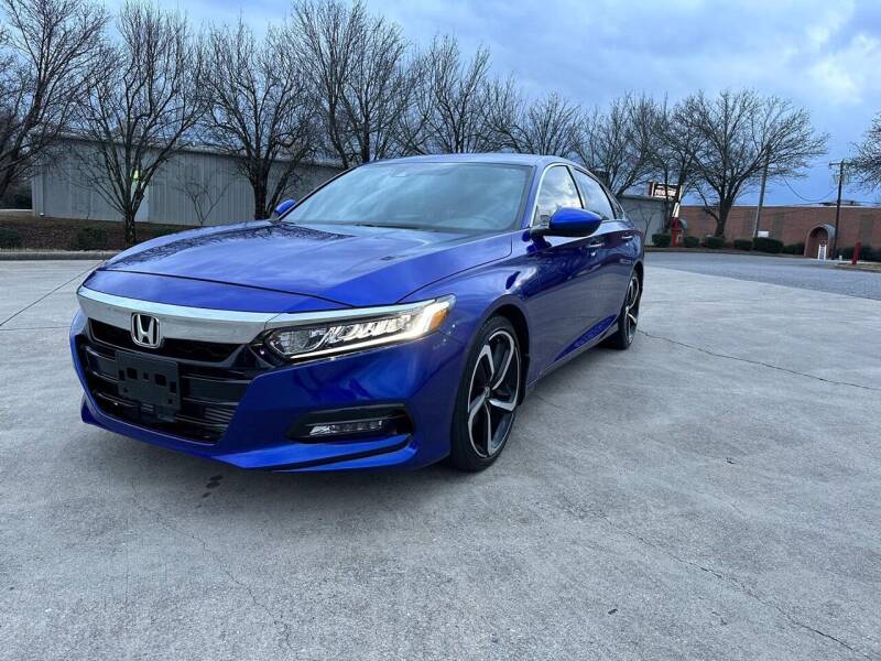 2020 Honda Accord Sport sedan in blue